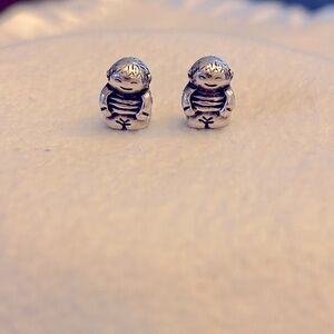 Pandora Silver Little Boy Retired Authentic Charm
